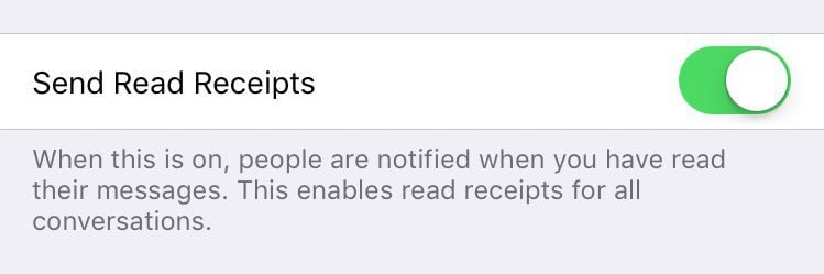 send read receipts