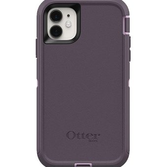 otterbox phone case iphone11 defender purple nebula back