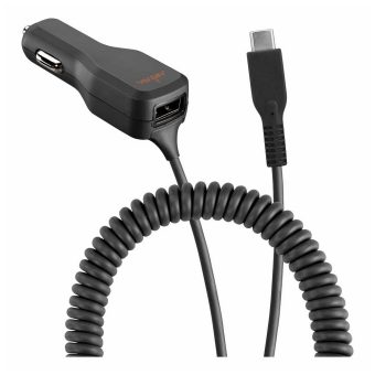 Ventev Car Charger USB C 4A with Extra USB Black 2