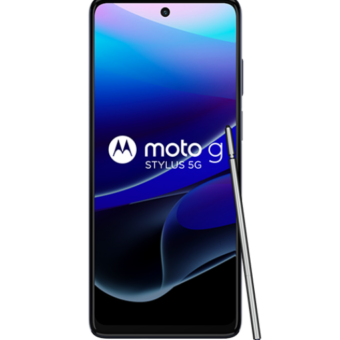 Moto G Stylus 5G Blue Front Bolt Mobile