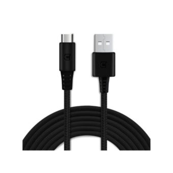 Caseco Braided USB Type C Cable 2 Meter Black 1