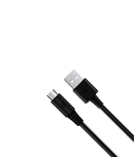 Caseco Braided USB Type C Cable 2 Meter Black 3