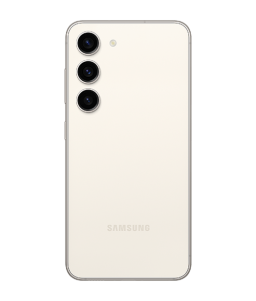 Samsung Galaxy S23 Cream Bolt Mobile Back