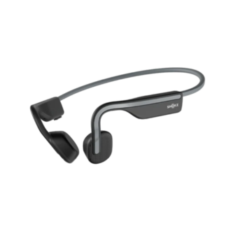Shokz OpenMove Bone Conduction Bluetooth Headset Slate Grey Bolt Mobile 1