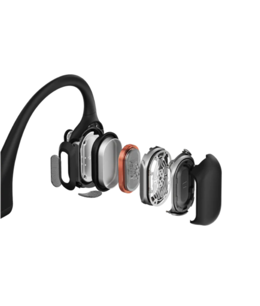 Shokz OpenRun PRO Bone Conduction Bluetooth® Headset Cosmic Black Bolt Mobile 4