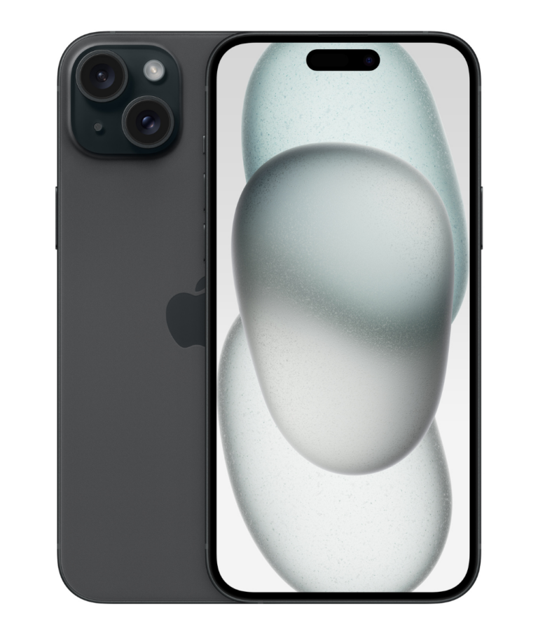 Apple iPhone 15 Plus Product Shots Bolt Mobile Website SaskTel Black Combo