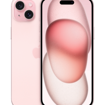 Apple iPhone 15 Plus Product Shots Bolt Mobile Website SaskTel Pink Combo