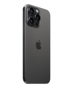 Apple iPhone 15 Pro Max Product Shots Bolt Mobile Website SaskTel Black Titanium Back