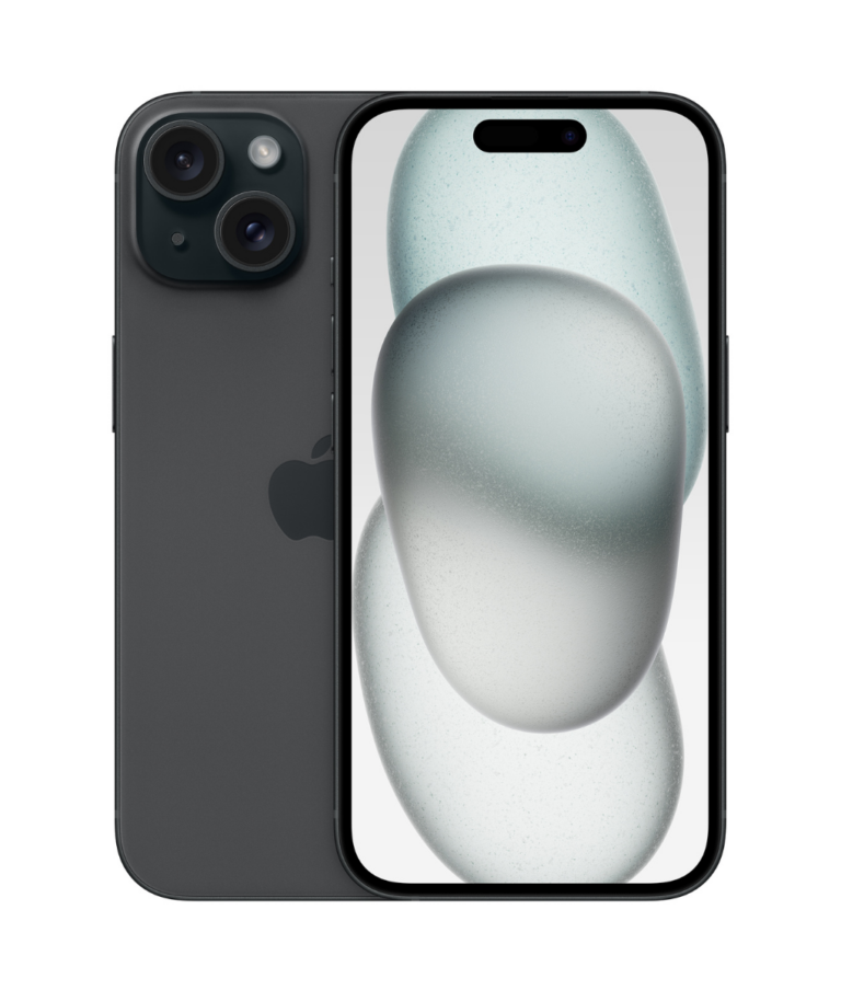 Apple iPhone 15 Product Shots Bolt Mobile Website SaskTel Black Combo