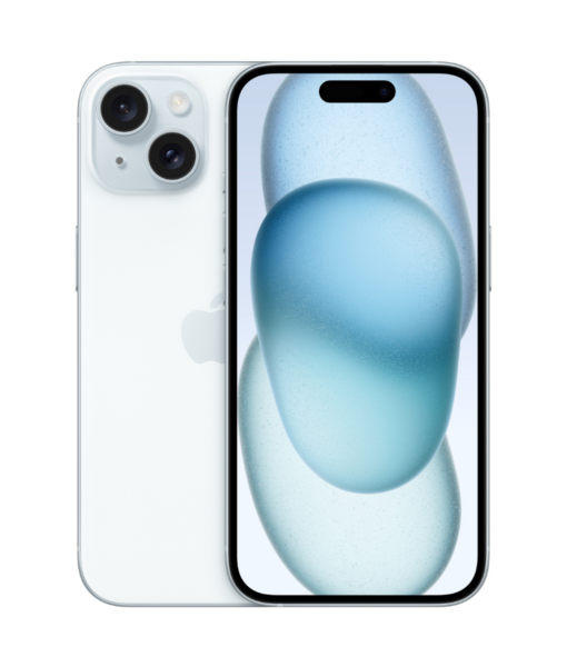 Apple iPhone 15 Product Shots Bolt Mobile Website SaskTel Blue Combo