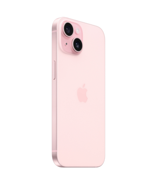 Apple iPhone 15 Product Shots Bolt Mobile Website SaskTel Pink Back