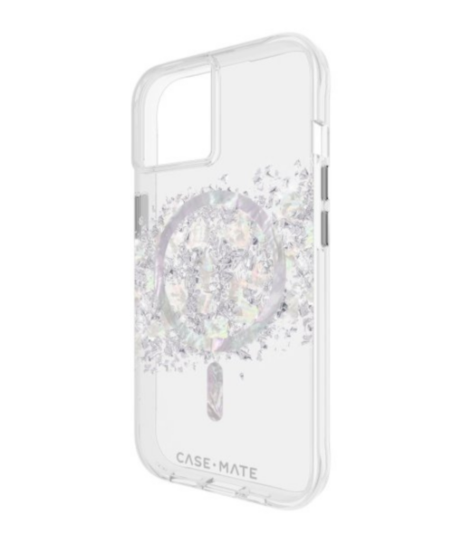 iPhone 15 14 13 Case Mate Karat MagSafe Case Touch of Pearl Bolt Mobile 2