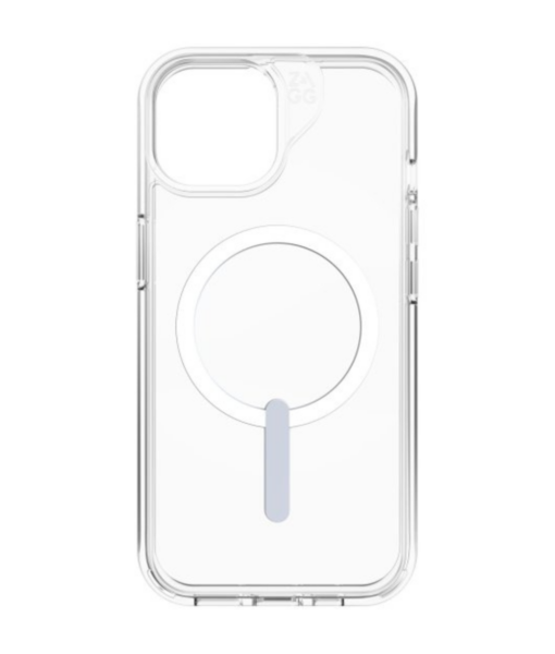 iPhone 15 14 13 ZAGG Crystal Palace Snap Case Clear Bolt Mobile 2