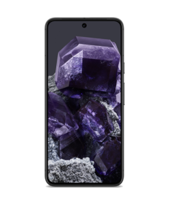 Google Pixel 8 Product Shots Bolt Mobile Website SaskTel Obsidian Front