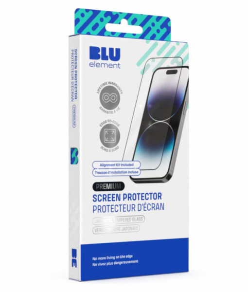 Blu Element Premium Tempered Glass Screen Protector for Samsung Galaxy S24 3 1