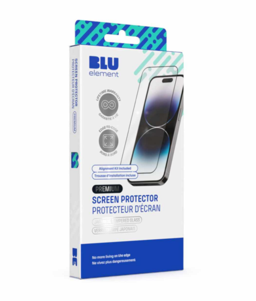 Blu Element Premium Tempered Glass Screen Protector for Samsung Galaxy S24 3