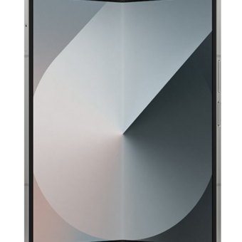 Samsung Galaxy Z Fold6 Silver Shadow Open Front