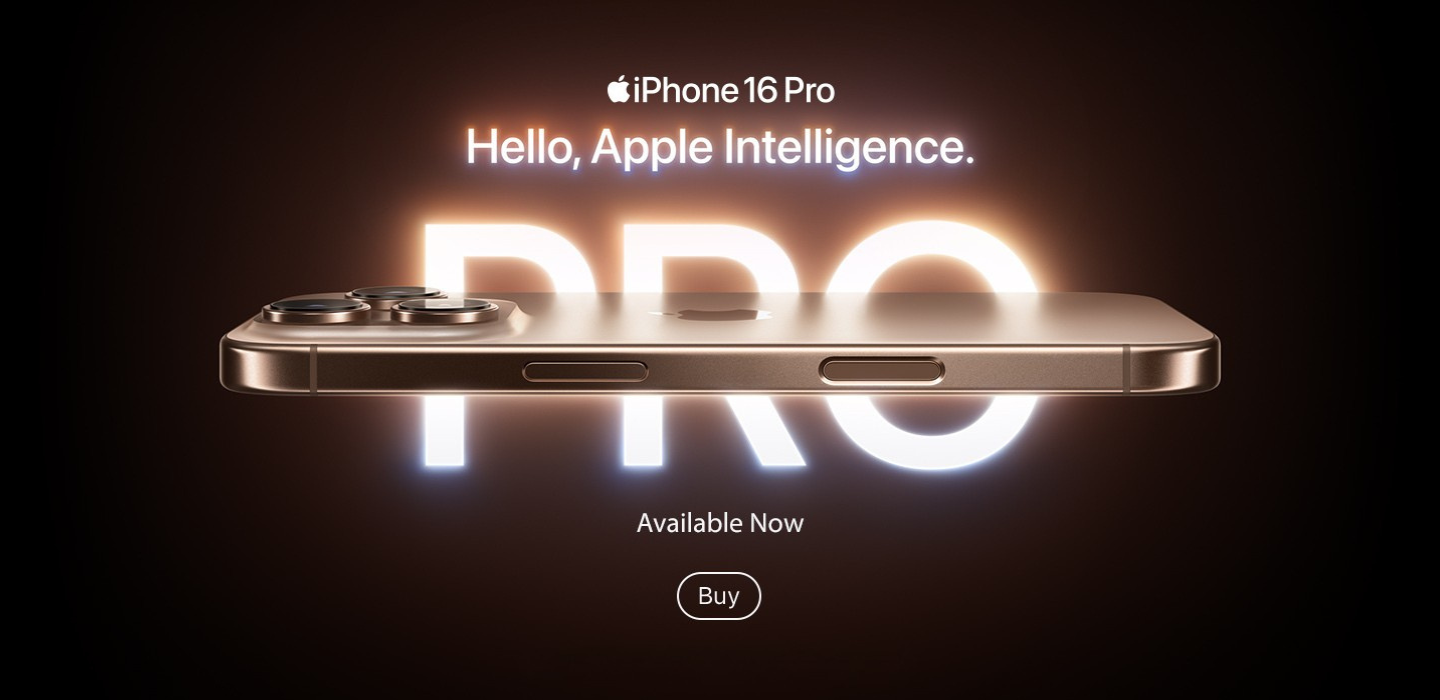 iPhone 16 Pro Website Banner Bolt Mobile Desktop New