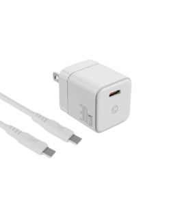 Caseco GaN 30W Foldable Wall Charger with 100W USB-C to USB-C Cable