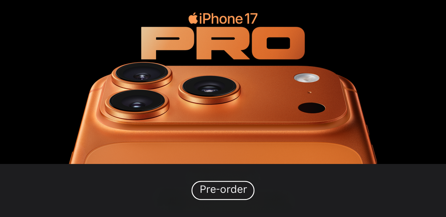 iPhone 17 Pro Pre Order Website Banner Bolt Mobile Desktop 1440 x 700
