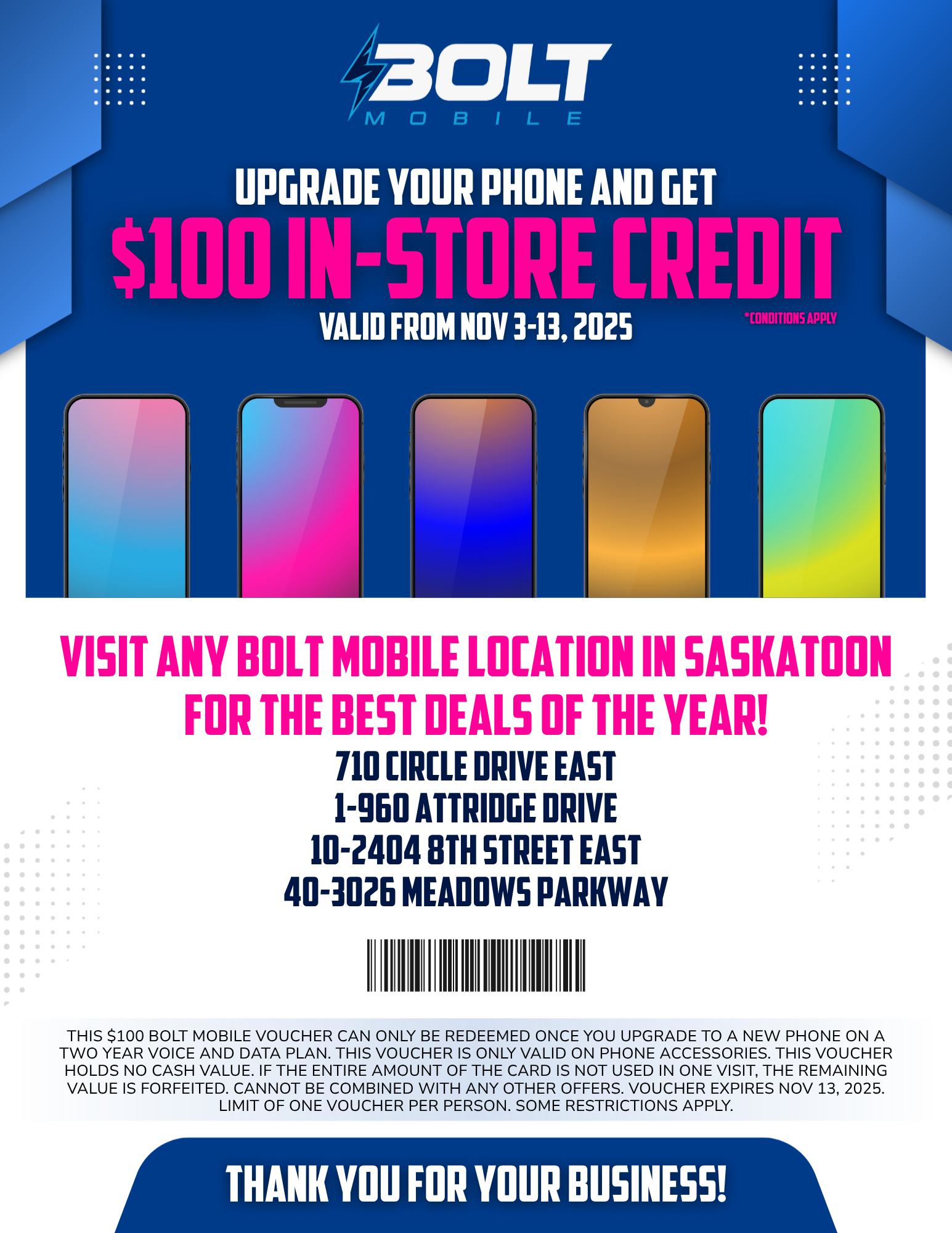 Thank you | Bolt Mobile