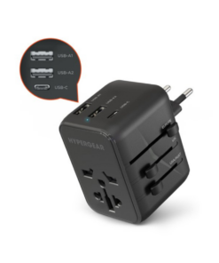 HyperGear 15W WorldCharge Universal Travel Adapter with USB-C
