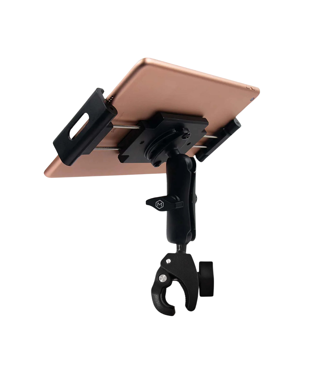 Mighty Mount Heavy Duty Quick Connect Handlebar Mount for Tablets 7" to 13" 2 Mighty Mount Heavy Duty Quick Connect Handlebar Mount for Tablets 7" to 13" - Image 2