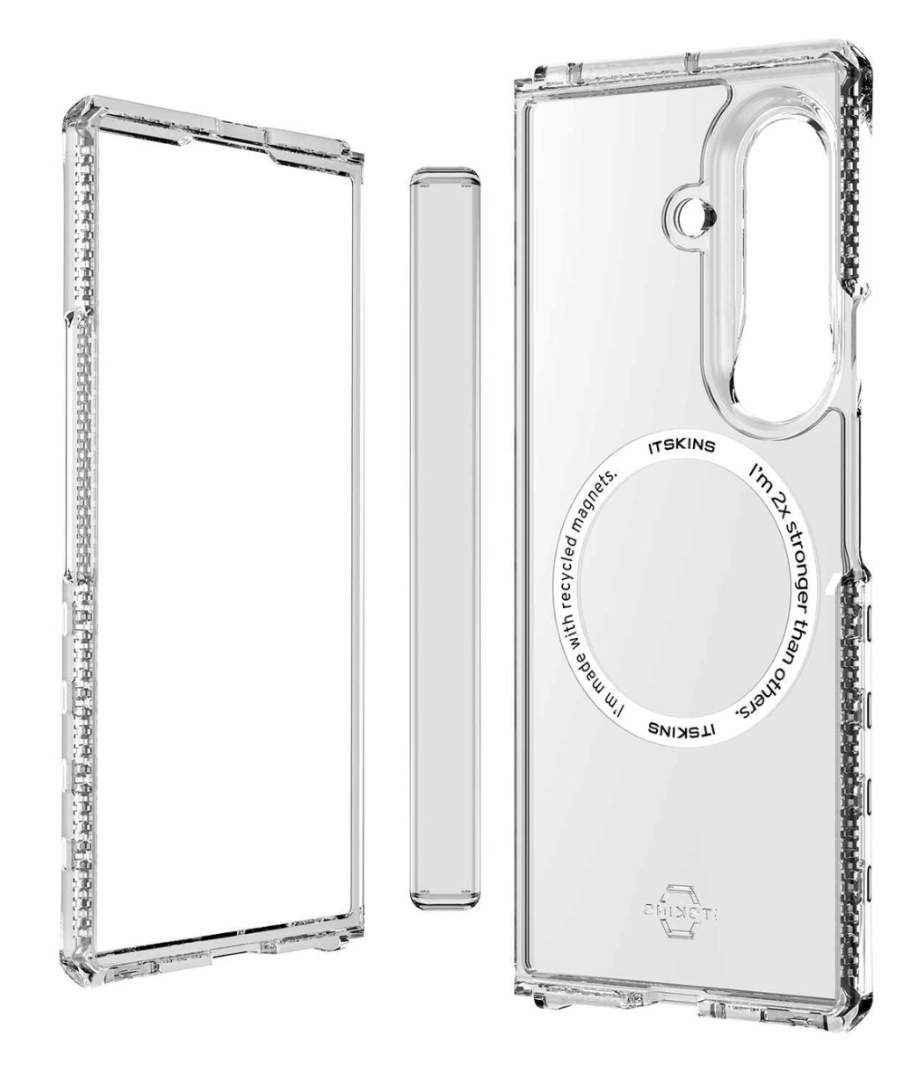 Samsung Galaxy Z Fold8 Ultra – ITSKINS Hybrid_R Hinge Clear w/Magnets Case 2 Samsung Galaxy Z Fold8 Ultra – ITSKINS Hybrid_R Hinge Clear w/Magnets Case - Image 2